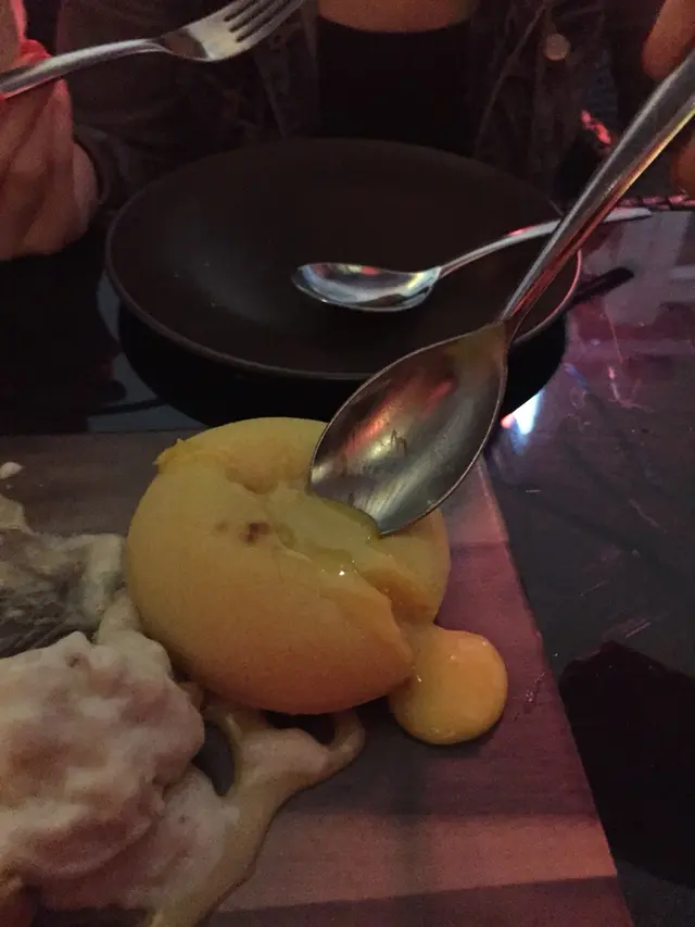 流沙程度不錯，不太甜