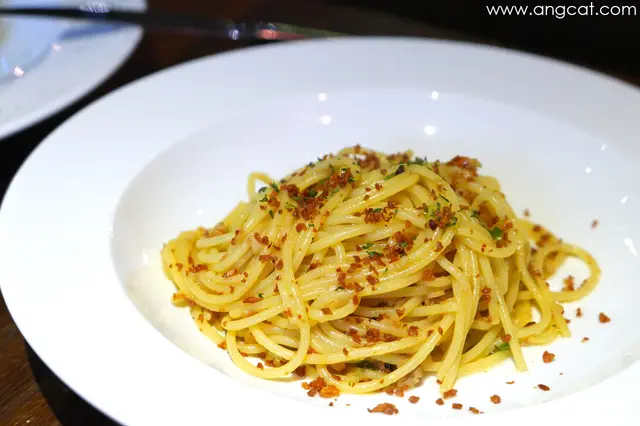 蒜味辣椒意大利麵