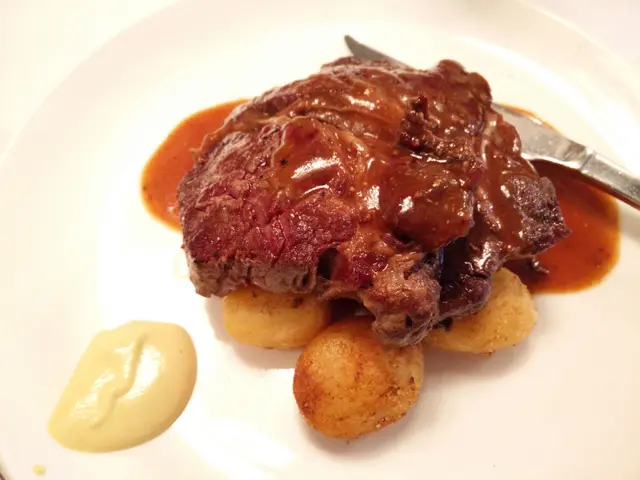 Grilled Rib Eye Beef Steak