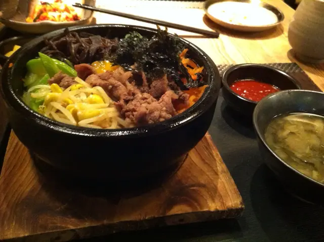 韓式牛肉石燒飯