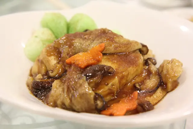 蝦籽山根豆腐