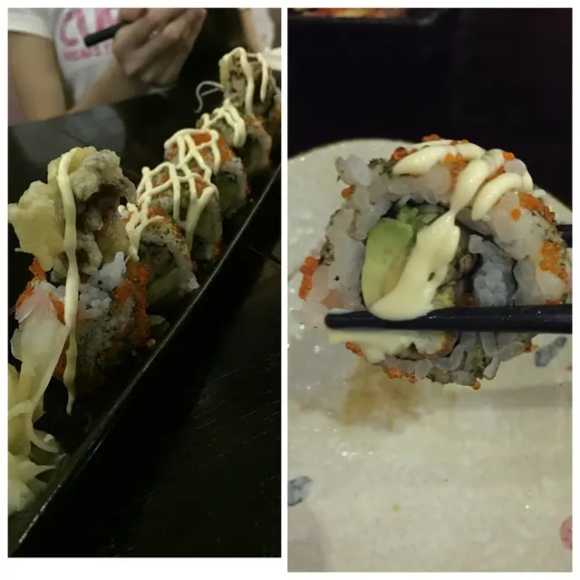 牛油果軟殻蟹卷