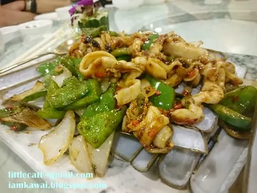 豉椒炒聖子