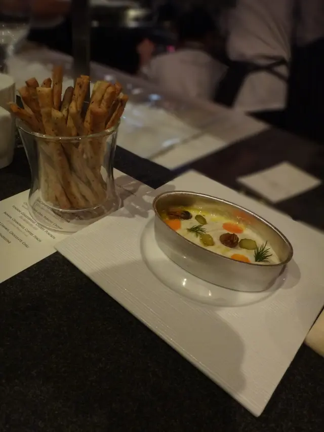 Grissini Breadsticks with Homemade Dip