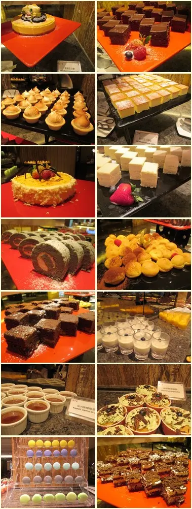 多款精緻糕點
