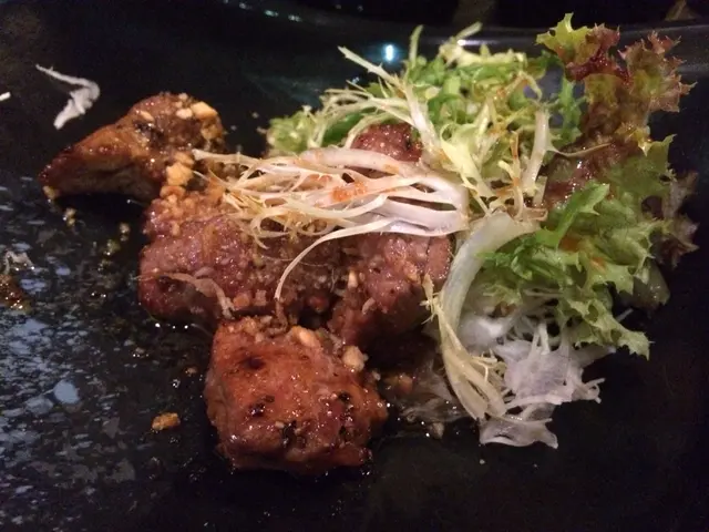 香蒜一口牛柳粒