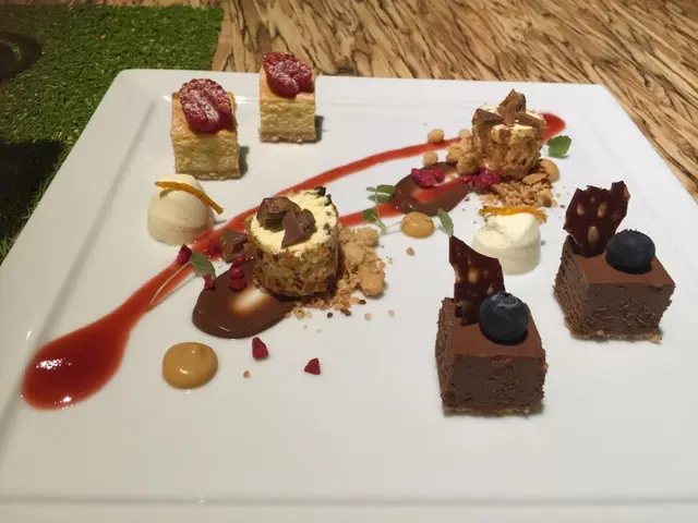 甜品味道很好,細細粒又唔會太漏