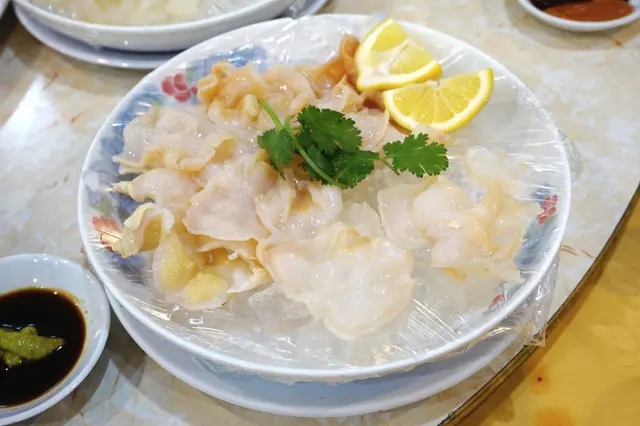 象拔蚌刺身
