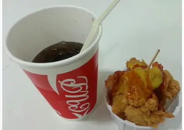 可乐加炸鸡胸