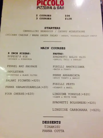 Set Lunch Menu ( Monday to Sunday)