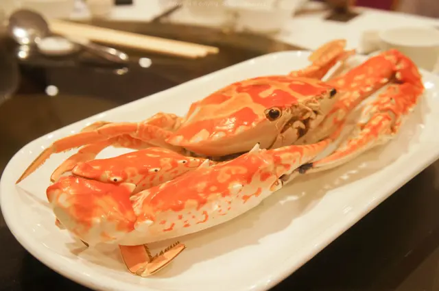 潮式白烚凍花蟹