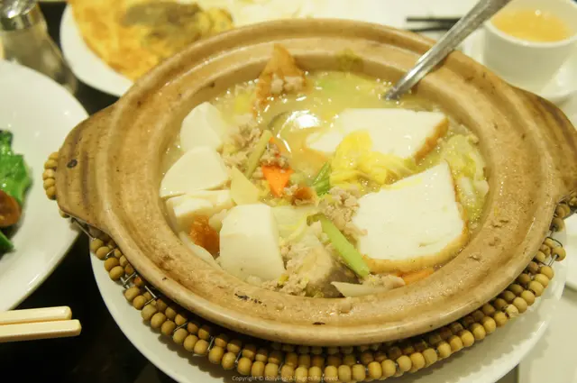 方魚紹菜魚丸煲