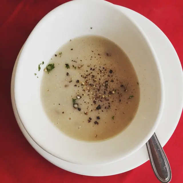 Cream of mushroom soup