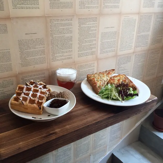 咖啡waffle 