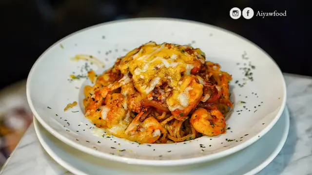 番茄海蝦意大利粉