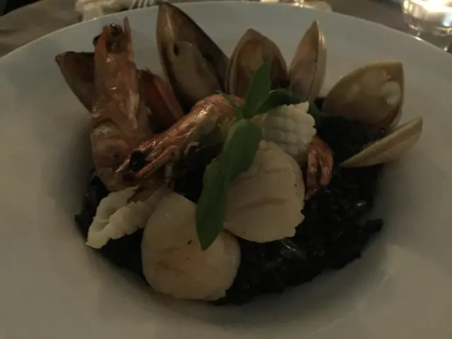 海鮮墨魚汁意大利飯