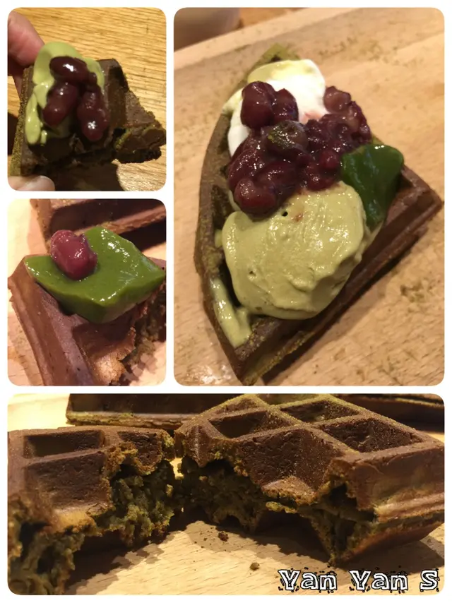 焙茶鬆餅