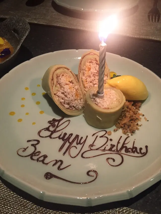 甜度剛好..薄餅煙"un"