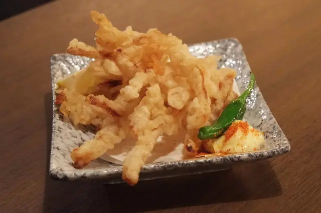 雞泡魚乾天婦羅