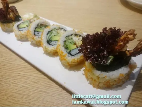 酥炸軟殼蟹壽司卷