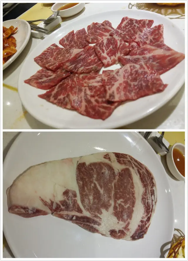 肉眼和無骨背肩肉