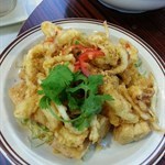 沒有椒鹽味的椒鹽尤魚豆腐