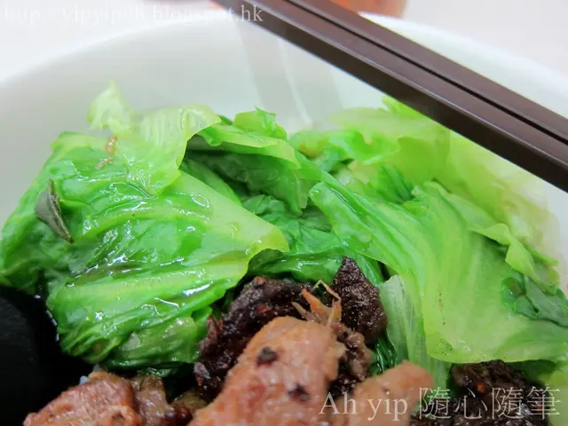 生菜數量都幾多