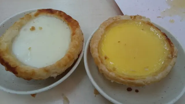奶撻、蛋撻