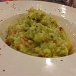 This muti- flavour risotto with tender peppery chicken