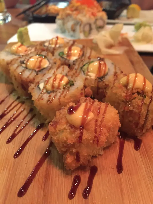 香脆的炸飯卷, 記得睇熱!