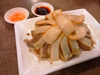 鵝片雙拼墨魚