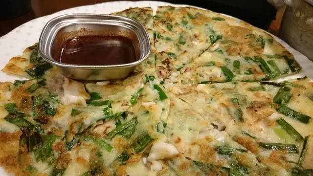 海鮮薄餅
