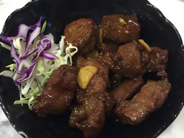 蒜香牛肉粒