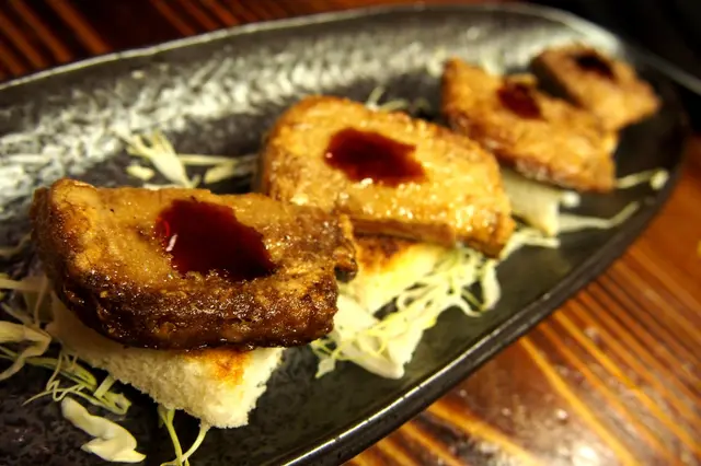 燒一口鵝肝多士