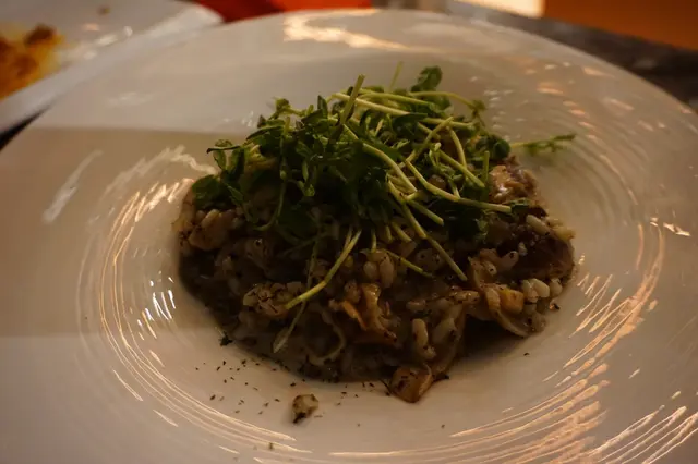 Wild mushroom and truffle risotto