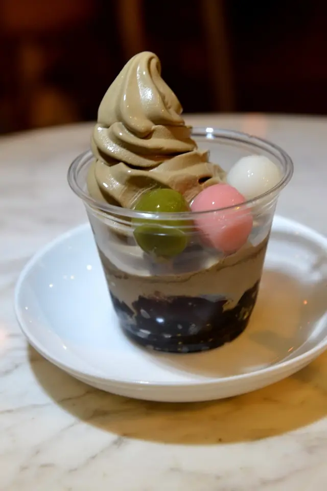 宇治焙茶白玉新地