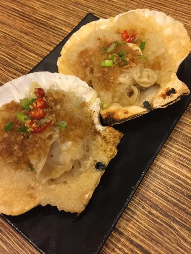 新鮮扇貝好惹味
