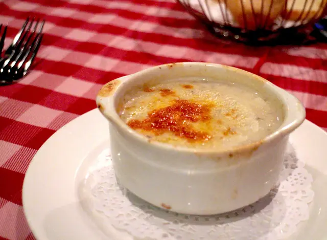 芝士焗鮮蟹肉蘑菇湯