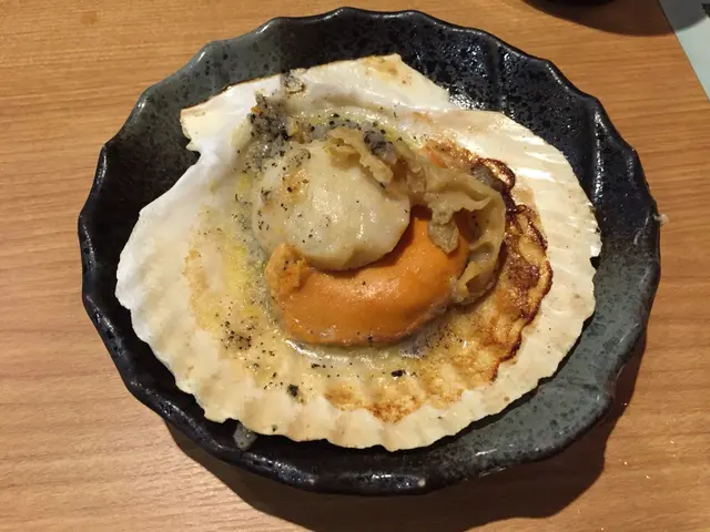 北海道特大帆立貝