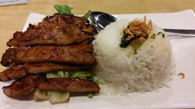 A-炭燒香茅豬扒飯