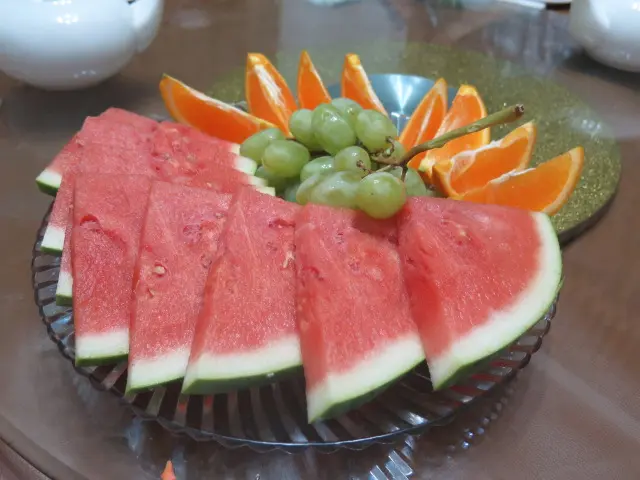 西瓜甜,青提子夠實