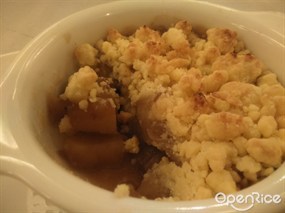 apple crumble - 西貢的The Cabin Cafe &amp; Restaurant