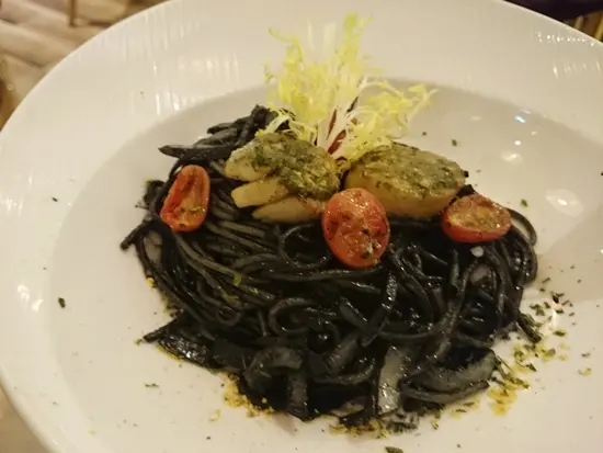 墨魚汁意大利麵