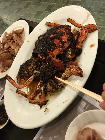 古法避风塘炒蟹