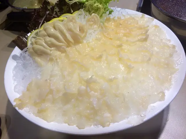 象拔蚌刺身
