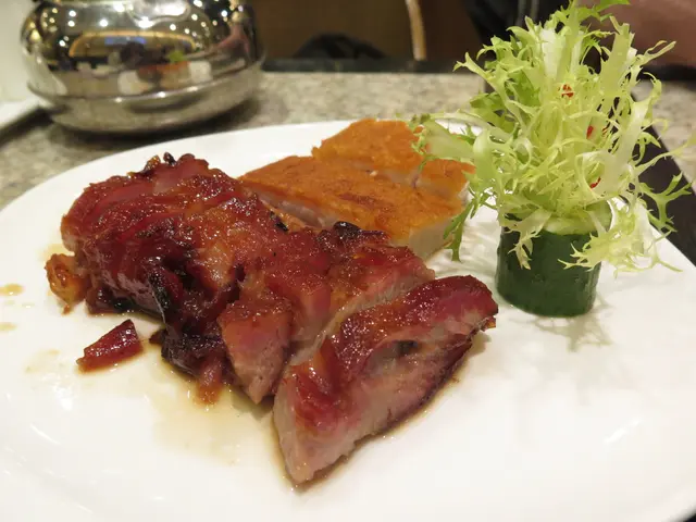 厚切豚肉叉燒拼燒腩仔