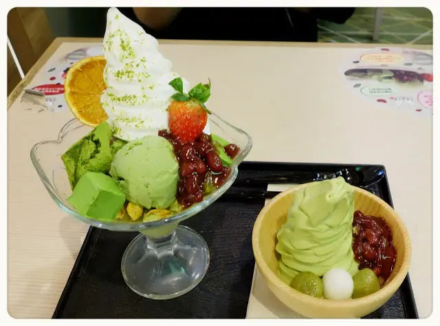 十勝霜淇淋甜點/宇治抹茶芭菲