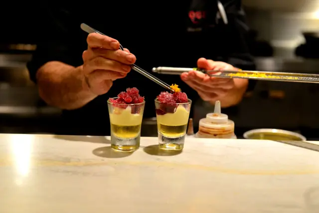 JELLY& CREAM LICOR 43 WITH SANGRIA SNOW