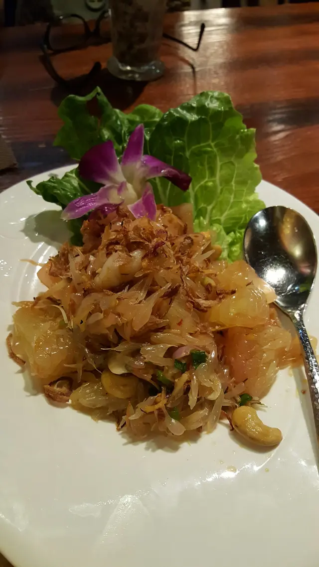 泰式柚子蝦沙律