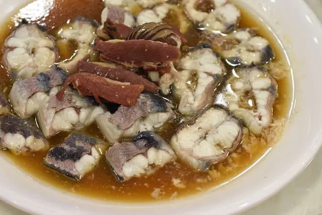 糟油蒸河鰻